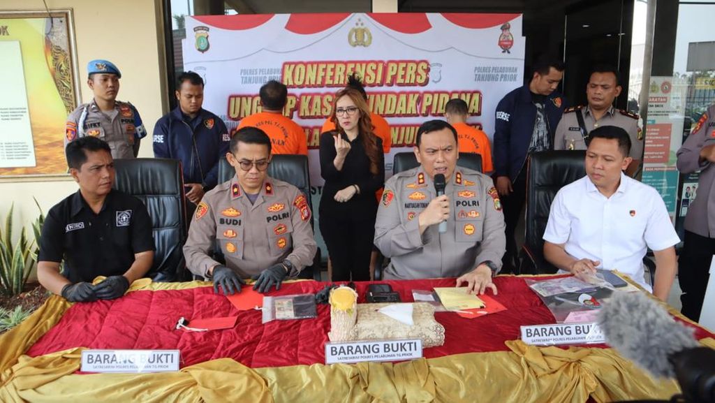 Polres Pelabuhan Tanjung Priok Berhasil Tangkap Tiga Marketing Judi Online